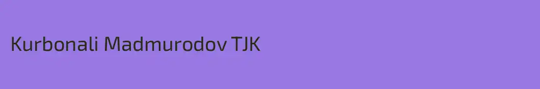 Kurbonali Madmurodov TJK